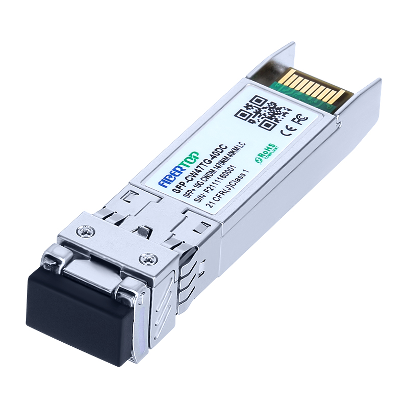 Модуль приемопередатчика FIBERTOP 10G CWDM SFP+ SMF 1470nm~1610nm 40km LC DOM