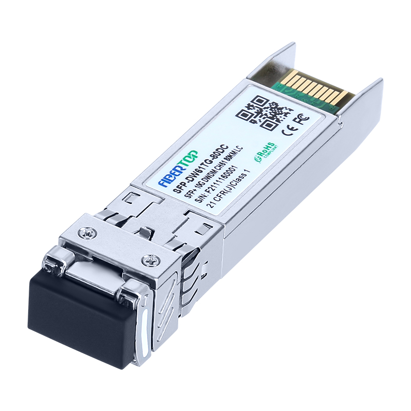 Cisco® ONS-SC+-10GEP61.4 Совместимый приемопередатчик 10G DWDM SFP+ C-диапазон CH20 100 ГГц 1561,42 нм 80 км LC DDM