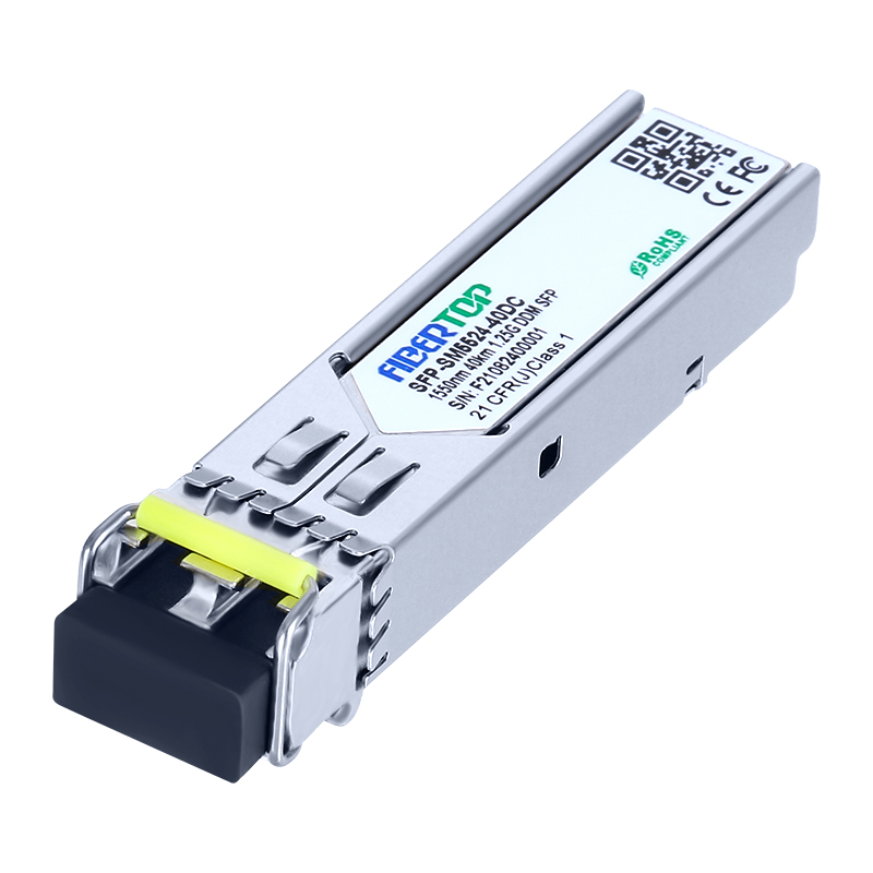 Cisco® GLC-EX-SM1550-40 Совместимый трансивер 1000Base-EX SFP SMF 1550nm 40km LC DOM