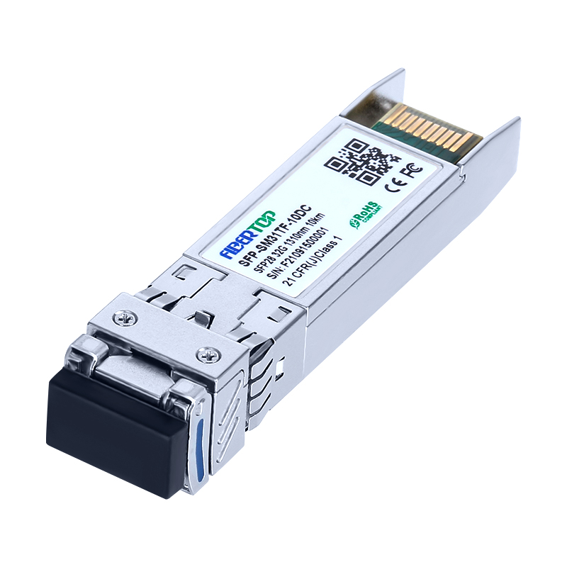 Q-logic SFP32-LR-SP-C совместимый приемопередатчик 32G Fibre Channel SFP28 SMF 1330nm 10km LC DOM