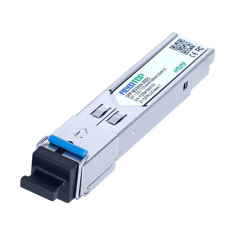 1.25G SFP BIDI 1000BASE SC 20km Transceiver