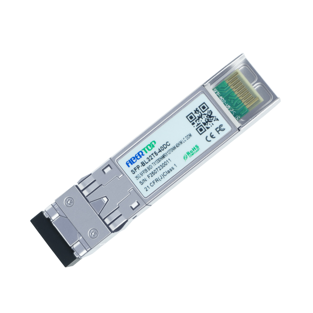 SFP28 25G BIDI 40km Tx1330nm/Rx1270nm Transceiver