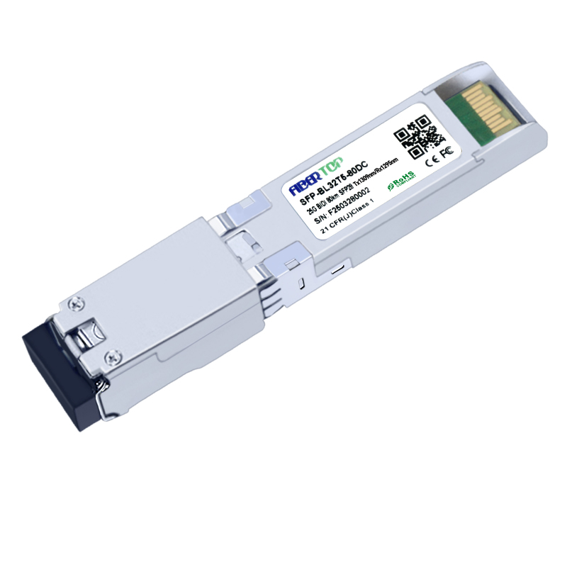 25GBASE-ZR SFP28 25G BIDI 80км Tx1310нм /Rx1270нм трансивер
